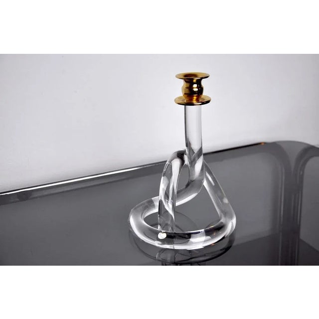 Candlestick by Dorothy Thorpe For Sale - Image 4 of 5