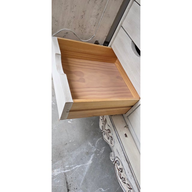 2000 - 2009 Custom Large Armoire Wardrobe in French Provincial Style For Sale - Image 5 of 9