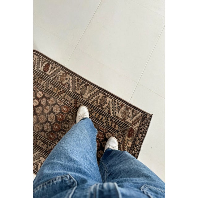 1920s Antique Malayer Runner Rug For Sale - Image 5 of 7