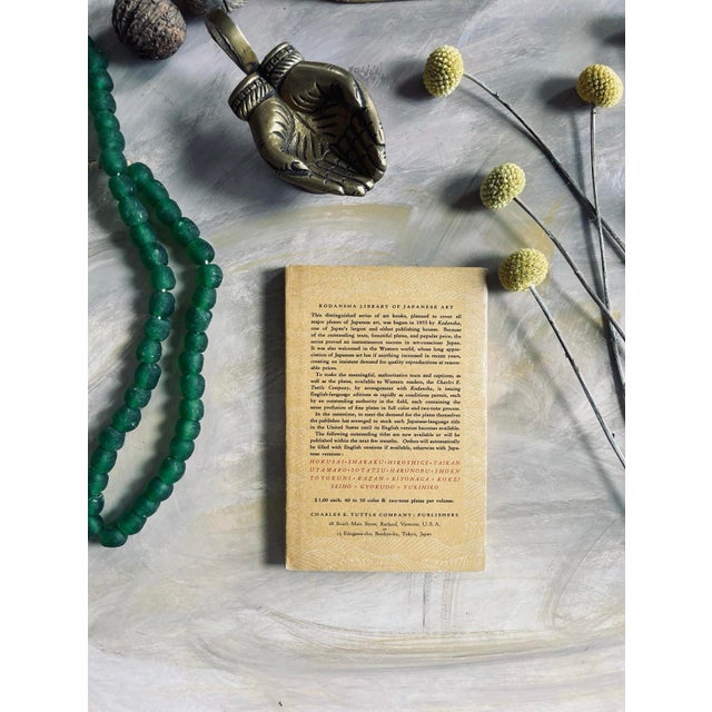 Sotatsu from the library of japanese art, volume 6, first edition, 86 pages, soft cover, 48 plates with 25 in full color....