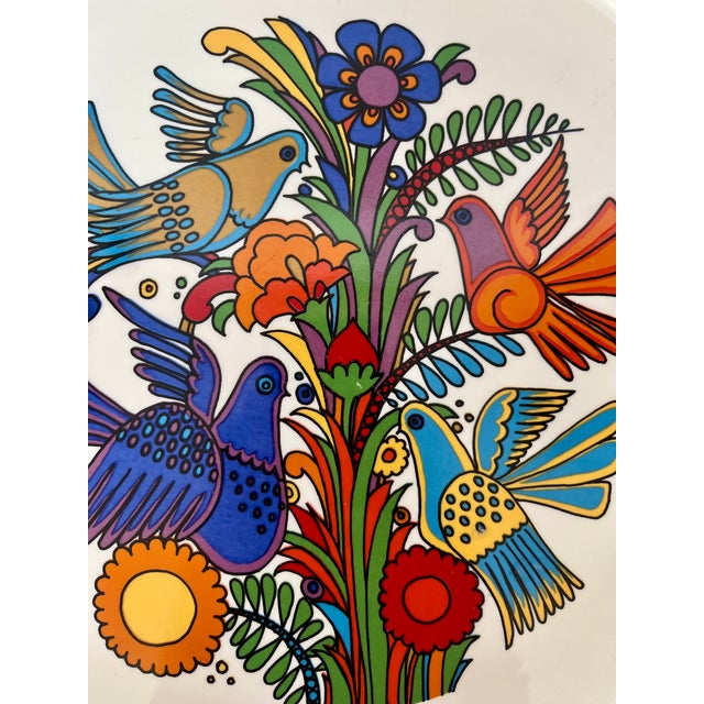 Ceramic Acapulco First Edition Round Tray from Villeroy & Boch, 1967 For Sale - Image 7 of 9