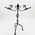 Metal Hand Forged Iron Candelabra 23″ (59cm) Antique Copper Finish Grand Wide & Tall Centerpiece For Sale - Image 7 of 8