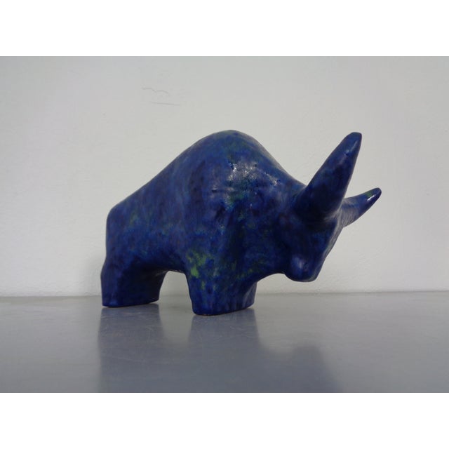 Large Studio Ceramic Bull from Otto Keramik, 1960s For Sale - Image 15 of 18