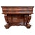Early Biedermeier Period Walnut Console Table With Drawer, Austria, Circa 1830 For Sale - Image 12 of 12