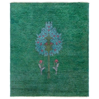 Doris Leslie Blau Antique 1880s Donegal Rug Fragment by C.F.A. Voysey For Sale