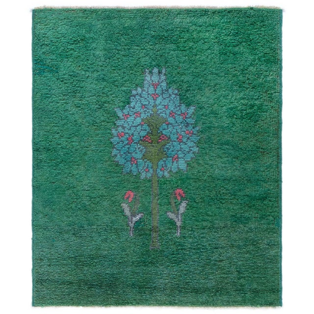 Doris Leslie Blau Antique 1880s Donegal Rug Fragment by C.F.A. Voysey For Sale