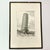 Impressionist Vintage Architectural Print Engraving of the Leaning Tower of Pisa, Italy, Artist Signed in Plate For Sale - Image 3 of 14