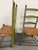 Gorgeous Pair of Distressed Early American Shaker-Style Ladder Back Chairs With Original Green Paint For Sale - Image 10 of 12