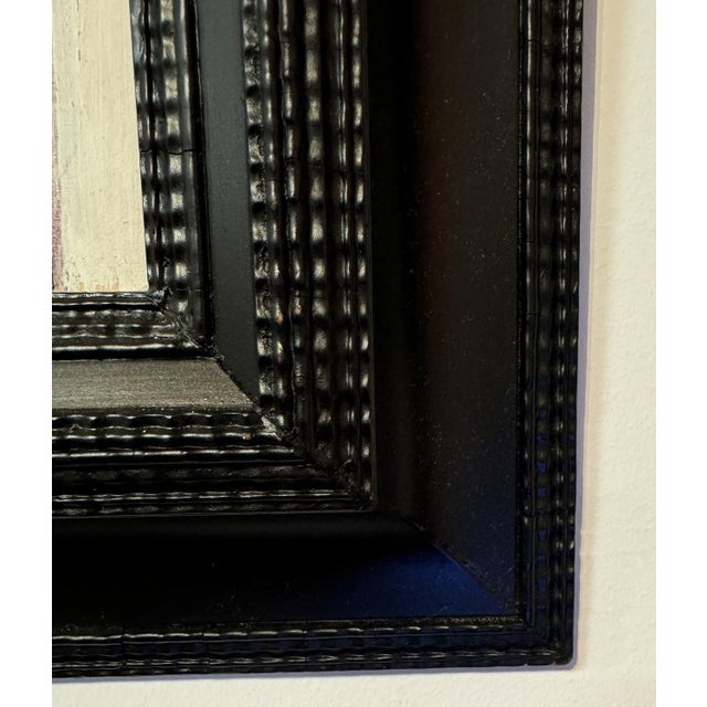 1980s J. Lignier, Cubist Painting, Portrait, 1988, Oil on Panel For Sale - Image 5 of 6