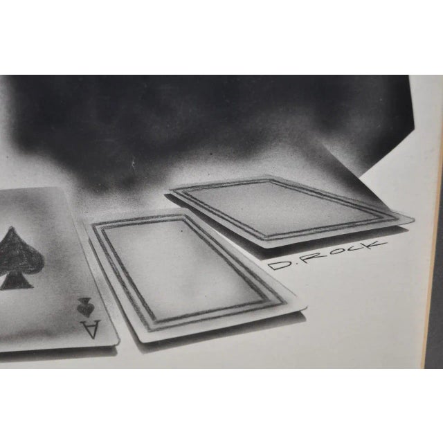 D. Rock Vintage Modern Noir Airbrush Painting Urban Art For Sale - Image 4 of 9