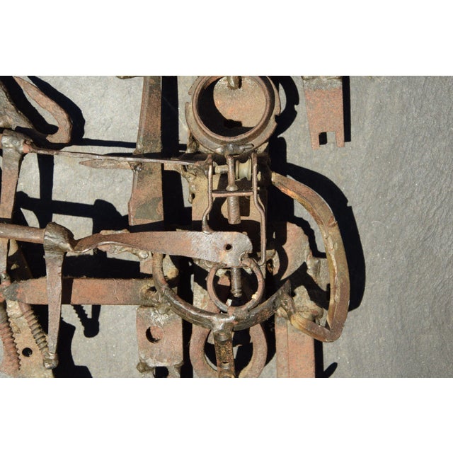 Black Günter Kämpfe, Coupled Pair, 1967, Metal & Slate For Sale - Image 8 of 11