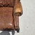 Vintage Motioncraft Chippendale Leather Wingback Recliners Ball & Claw Pair For Sale - Image 10 of 16