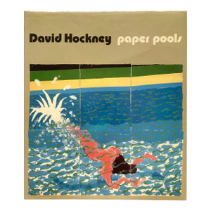David Hockney Vintage 1980 First Edition " Paper Pools " Lithograph Print Hardcover Art Book
