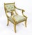 20th Century Regency Style Giltwood Armchair For Sale - Image 9 of 10