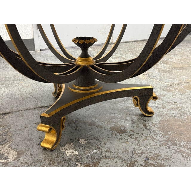 Thomas Pheasant for Niermann Weeks Neoclassical Marble Top Center Table. 48.5 Inches For Sale In San Francisco - Image 6 of 12