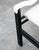 1960s Mid Century Danish Modern Lounge Chair Set White Black Leather Skipper Safari For Sale - Image 11 of 12