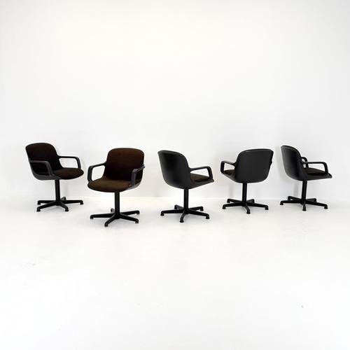 Mid-Century Modern, Desk - Office Chair – by Charles Pollock for Comforto Germany 1970s Iconic Charles Pollock office...