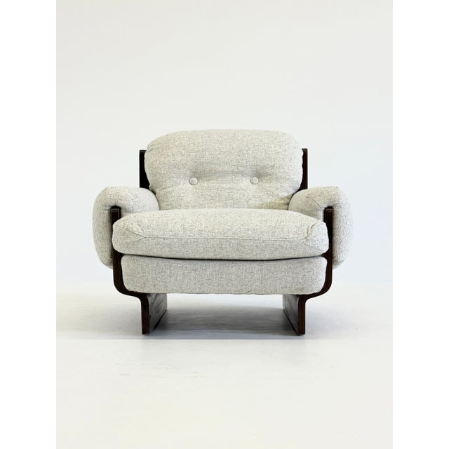 Mid-Century Modern Mid-Century Italian Brutalist Lounge Chair, 1970s For Sale - Image 3 of 16