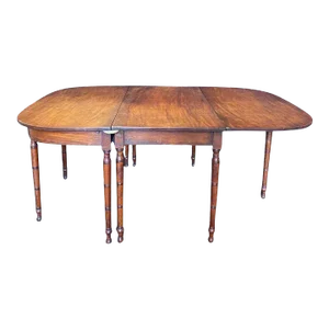 Early American Primitive Maple Harvest Expandable Dining Table