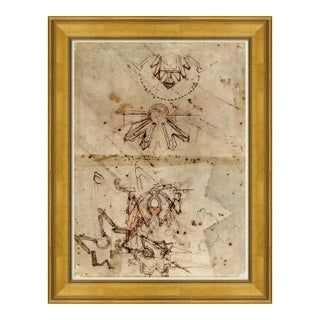 Disegnare II Framed Art Print by David Phoenix For Sale