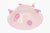 Light Pink Art Glass Pink Protruding Nipple Bowl Signed Bills Burchitts, American, 2001 For Sale - Image 8 of 10