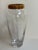 Vintage 1970s Lenox "Autumn" Collection 10" High Crystal Vase Handblown With 24k Gold Encrusted Band For Sale - Image 9 of 12