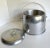 1950s Atomic Kromex Aluminum Ice Bucket With Lucite Handle For Sale - Image 4 of 8