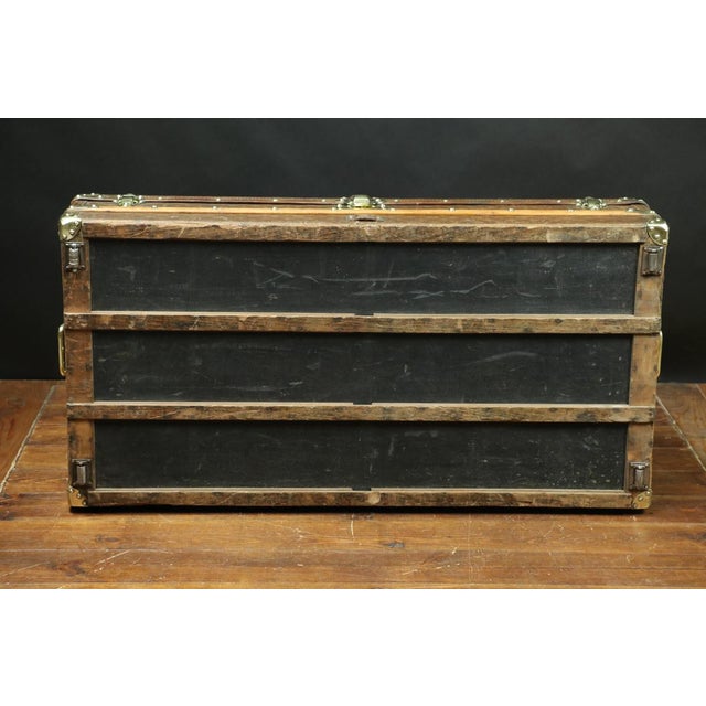 1900 - 1909 1st Series Monogrammed Cabin Trunk from Louis Vuitton, 1904 For Sale - Image 5 of 11