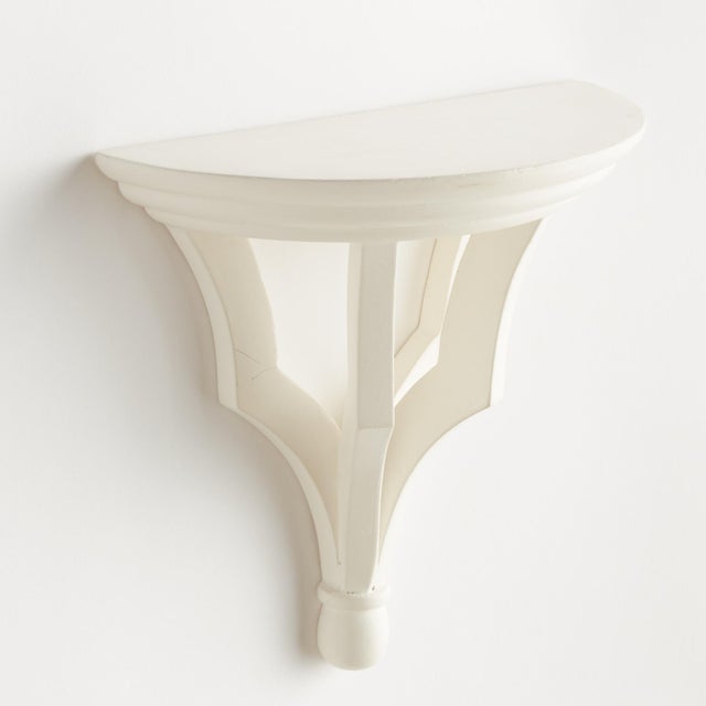 This corbelinspired open design mango wood wall bracket is the ultimate decorative shelf. Perfect for displaying your...