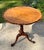 19th Century Georgian Style Walnut Piecrust Tilt Top Accent Table For Sale - Image 5 of 14