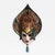 Early 21st Century Venetian Laboratory - Hand Painted Venetian Mask For Sale - Image 5 of 5