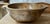 Primitive Hand Carved Oak Bowl, 1900s For Sale - Image 4 of 8
