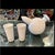 Contemporary Vintage 1990s Arzenal Mod White Porcelain Teapot Infuser Two Pierced Cups Unused For Sale - Image 3 of 10