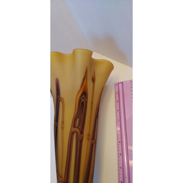 Art glass from the the Republic of Azerbaijan, Artist Essie Zareh produced unique pieces in the early 2000's. Made from...