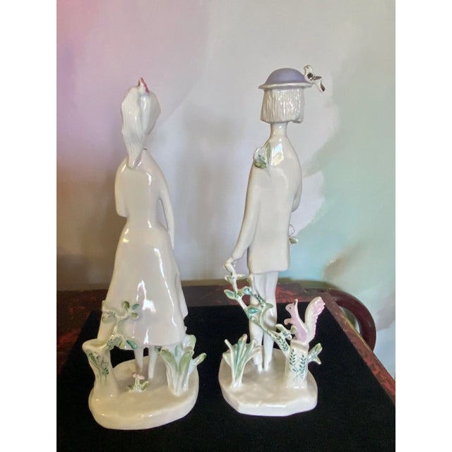 Mid-Century Modern Vintage "The Lovers" Pair of Figurines by Raymond Peynet for Rosenthal For Sale - Image 3 of 13