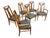 Elevate your dining space with this exceptional set of six Mid-Century Modern Kent Coffey Perspecta walnut dining chairs....
