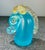 Murano Mid 20th Century Aqua Blue Murano Art Glass Horse Head Paperweight For Sale - Image 4 of 7