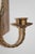 Hollywood Regency Vintage Hollywood Regency Oval Mirrored Gold Rope Candle Sconce For Sale - Image 3 of 6
