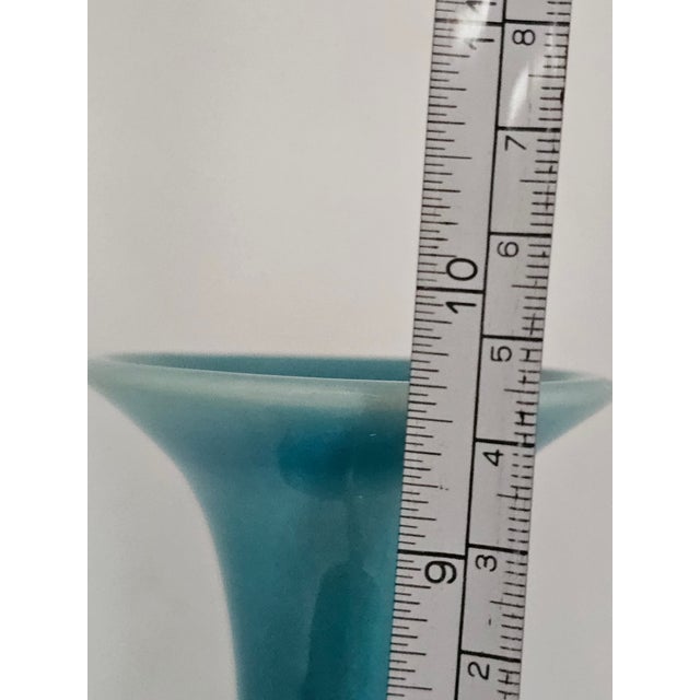 Rookwood Art Pottery Vase, Shape 778 — Blue Glaze, Dated 1945 For Sale - Image 11 of 12