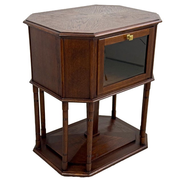 Vintage Vienna Secession Bar Cabinet, 1920s For Sale - Image 9 of 9