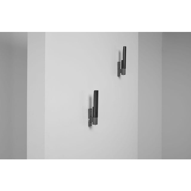 Model 211 Sconces attributed to Gino Sarfatti for Arteluce, Italy, 1955, Set of 2 For Sale - Image 9 of 13