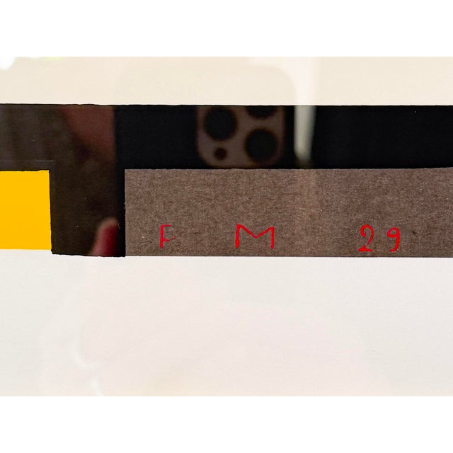 Piet Mondrian, Mondrian Composition No. III, 1983, Screen Print, Framed For Sale - Image 7 of 15