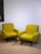 Pair of armchairs with enveloping and generous lines, inspired by 1960s-70s design. The proportions are soft and balanced,...