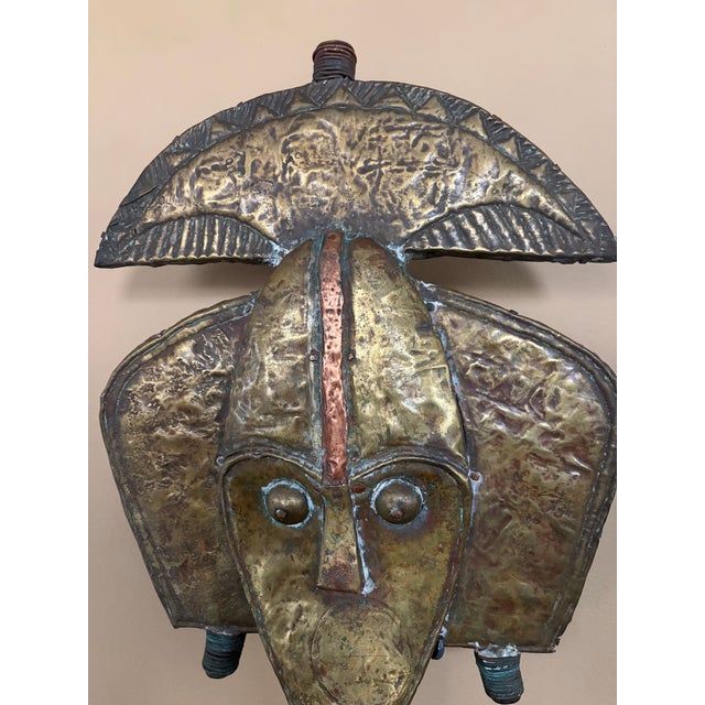 Early 20th Century Kota Religuary Figure 20th Century From Gabon For Sale - Image 5 of 12