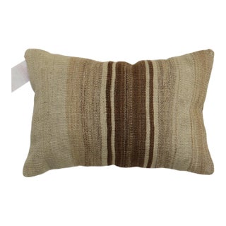 Mid 20th Century Natural Kilim Pillow For Sale