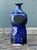 Blue Vintage Original Studio Pottery Vase For Sale - Image 8 of 12