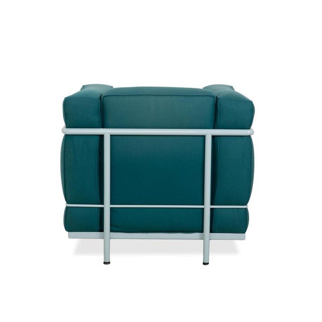 LC 2 Fabric Chairs by Le Corbusier for Cassina, Set of 2 For Sale - Image 18 of 18