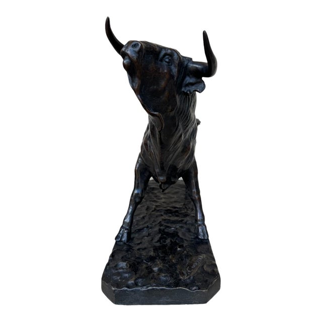 Juan Cuavas, Bull, 1920, Bronze For Sale - Image 14 of 17