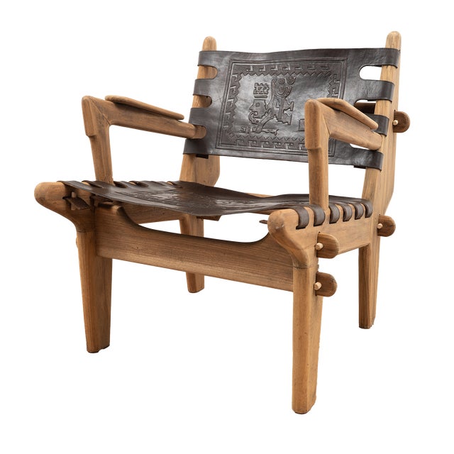 Lounge Chair by Angel Pazmino from Muebles De Estilo, 1960s For Sale - Image 6 of 6