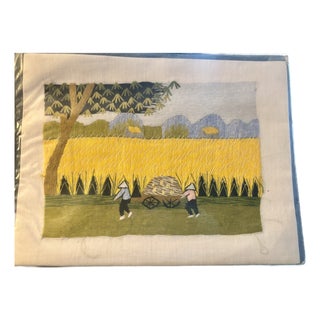 Hand-Embroidered Artwork From Vietnam For Sale